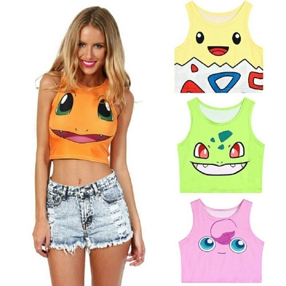 COPY - Pokemon shirts pikachu bulbasaur jigglypuff - Picture 1 of 4